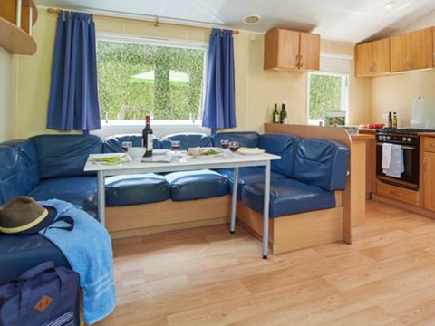 MOBILHOME 8 personnes - Classic | 3 Ch. | 6/8 Pers. | Terrasse surélevée non couverte | Clim.