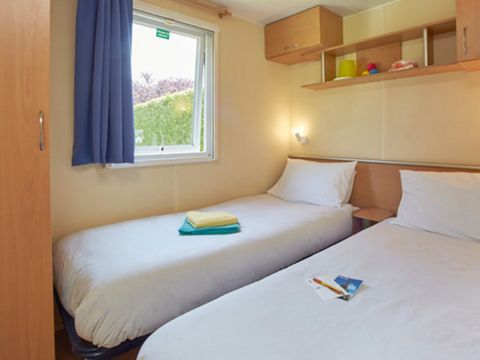 MOBILHOME 8 personnes - Classic | 3 Ch. | 6/8 Pers. | Terrasse surélevée non couverte | Clim.