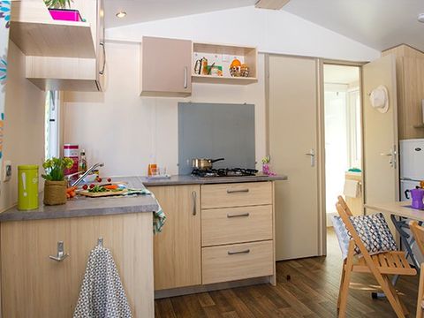 Mobilhome 6 personnes - Comfort XL | 2 Ch. | 4/6 Pers. | Terrasse surélévée non couverte