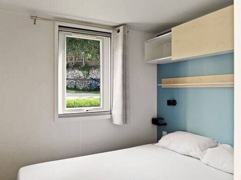 Bungalow 6 personnes - Mobil-home | Comfort | 3 Ch. | 6 Pers. | Terrasse surélevée | Clim.