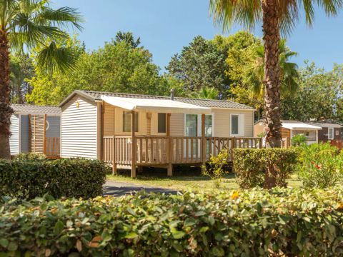 MOBILHOME 6 personnes - Mobil-home | Comfort | 3 Ch. | 6 Pers. | Terrasse surélevée