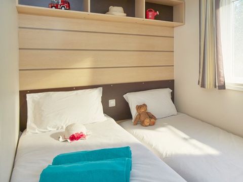 MOBILHOME 6 personnes - Comfort | 3 Ch. | 6 Pers. | Terrasse simple | Clim. | TV