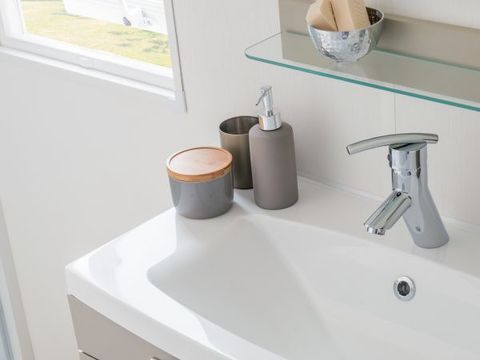 MOBILHOME 6 personnes - Comfort | 3 Ch. | 6 Pers. | Terrasse simple | Clim. | TV