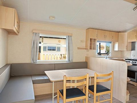 Mobilhome 8 personnes - Classic | 3 Ch. | 6/8 Pers. | Terrasse surélevée non couverte | Clim.