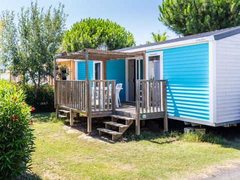 Mobilhome 6 personnes - Comfort XL | 3 Ch. | 6 Pers. | Terrasse surélevée | Clim.