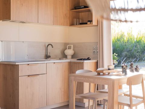 Mobilhome 6 personnes - 3 CH COTE JARDIN