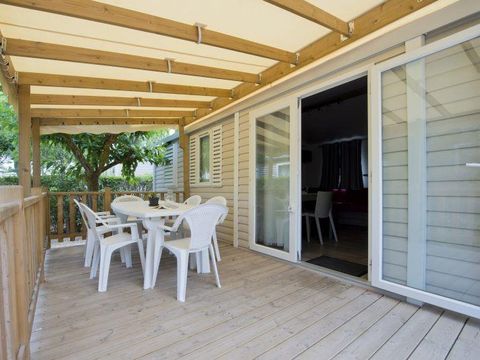 MOBILHOME 6 personnes - C- Mobil-home Baltique climatisé - 3 chambres