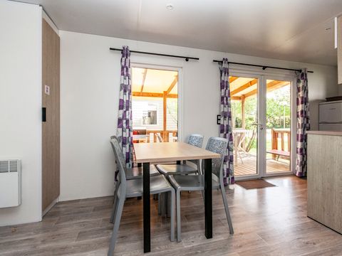 Mobilhome 4 personnes - 2 chambres - PREMIUM - CLIM - TV
