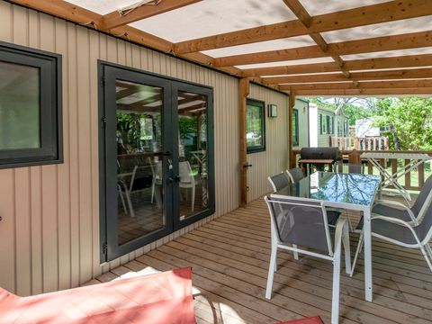 MOBILHOME 4 personnes - 2 CHAMBRES PREMIUM