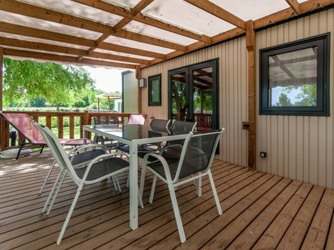 MOBILHOME 4 personnes - 2 CHAMBRES PREMIUM