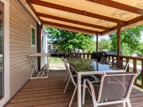 MOBILHOME 4 personnes - 2 CHAMBRES PREMIUM