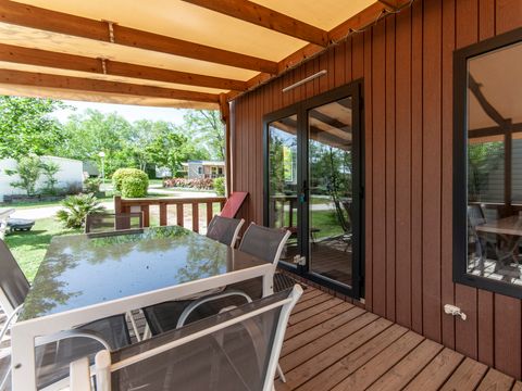 MOBILHOME 4 personnes - 2 CHAMBRES PREMIUM