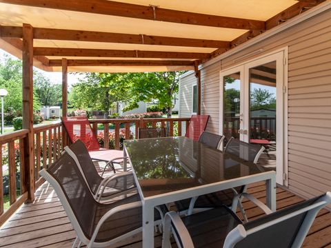 MOBILHOME 4 personnes - 2 CHAMBRES PREMIUM