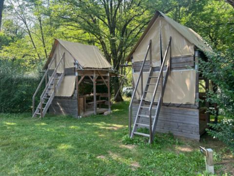 Hébergement 2 personnes - Cyclo-tente - 1 chambre