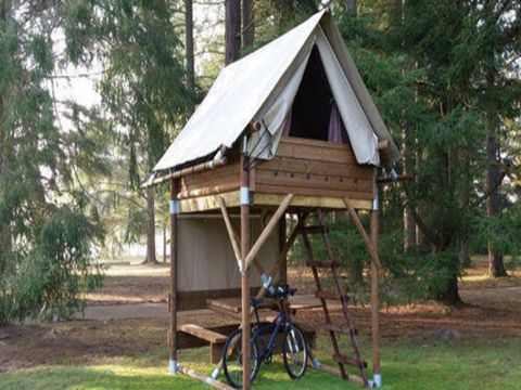 Hébergement 2 personnes - Cyclo-tente - 1 chambre