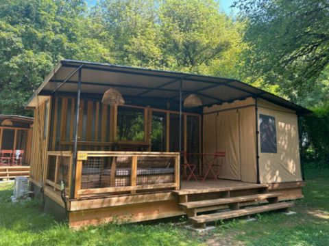 Mobilhome 5 personnes - Tiny Lodge - 2 chambres - 4 adultes - Max - 1 enfant