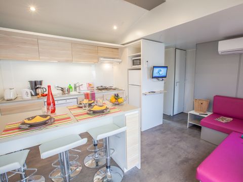 Mobilhome 6 personnes - Famille Clim 6 personnes