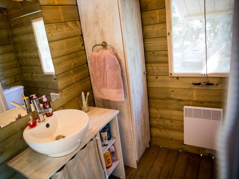 Tente 5 personnes - Cabane sur pilotis 5 personnes