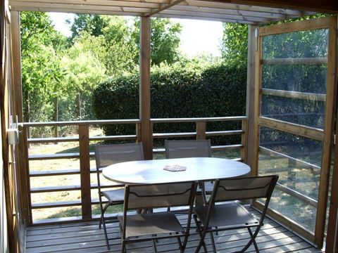 BUNGALOW TOILÉ 4 personnes - Cabane Natura, sans sanitaires