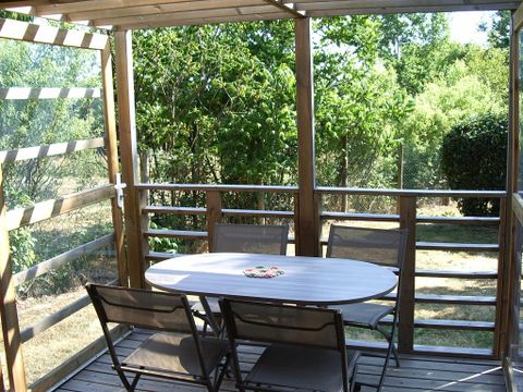BUNGALOW TOILÉ 4 personnes - Cabane Natura, sans sanitaires