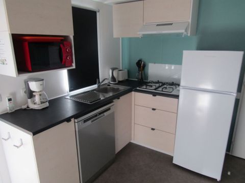 MOBILHOME 6 personnes - Gamme PREMIUM – 2 ch – 2 SDB – 6 pers - Climatisation