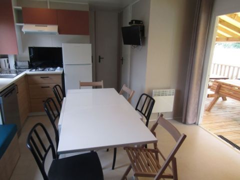 MOBILHOME 10 personnes - Gamme PREMIUM – 4 ch – 10 pers – 2 SDB - Climatisation