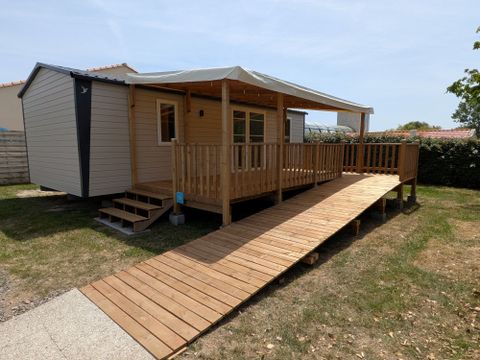 MOBILHOME 6 personnes - Mobil home Premium PMR Accessible 2ch 6pers - Climatisation