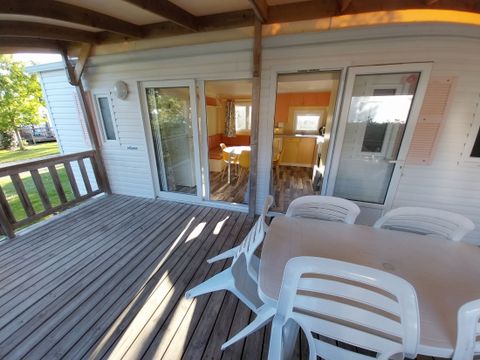 MOBILHOME 6 personnes - Gamme Suprême – 2 ch – 6 pers - Climatisation