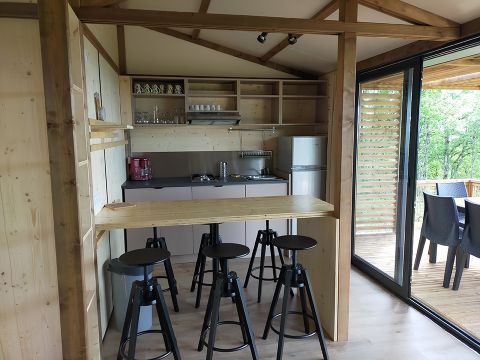 CHALET 6 personnes - PANORAMIQUE NATURE3 CHAMBRES