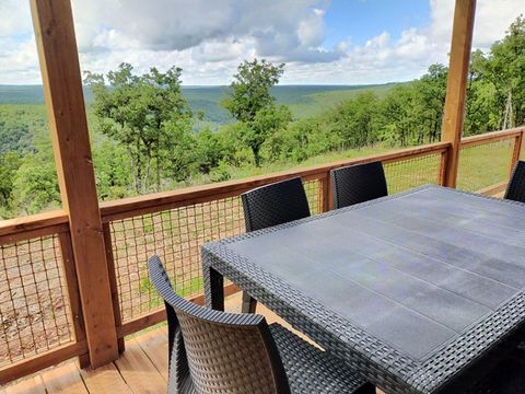 CHALET 6 personnes - PANORAMIQUE NATURE3 CHAMBRES