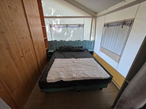Tente en toile et en bois 4 personnes - Tente Super Lodge | Comfort | 2 Ch. | 4 Pers. | Sans SDB
