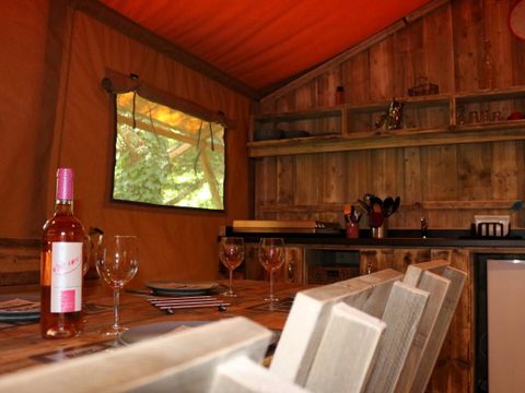 TENTE 6 personnes - SAFARI LODGE LUXE