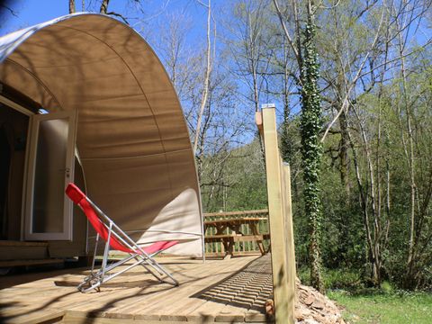 BUNGALOW TOILÉ 4 personnes - COCOSWEET sans sanitaires