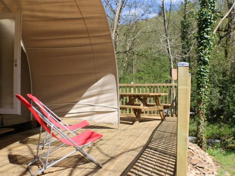 BUNGALOW TOILÉ 4 personnes - COCOSWEET sans sanitaires