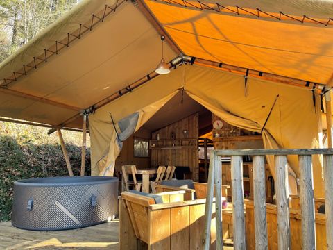 TENTE 4 personnes - LODGE SAFARI avec SPA