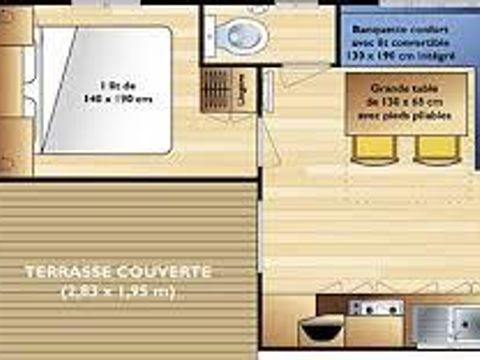 MOBILHOME 6 personnes - PERDRIX