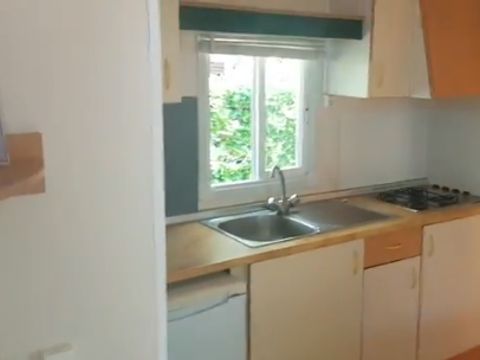 MOBILHOME 5 personnes - Mésange 27m² , Terrasse couverte