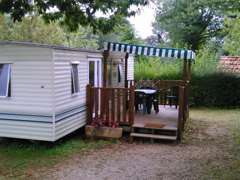 MOBILHOME 4 personnes - Mobil-Home Fauvette  26m², 2 Adultes + 2 Enfants , Terrasse couverte