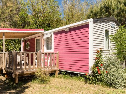 MOBILHOME 4 personnes - Mobil Home 3 Pièces 4 Personnes Climatisé + TV