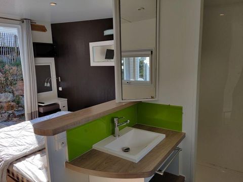 MOBILHOME 4 personnes - C-  Méditerranée 2 chambres climatisé