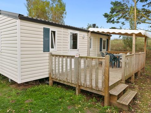 MOBILHOME 6 personnes - Comfort XL | 3 Ch. | 6 Pers. | Terrasse surélevée | Clim.