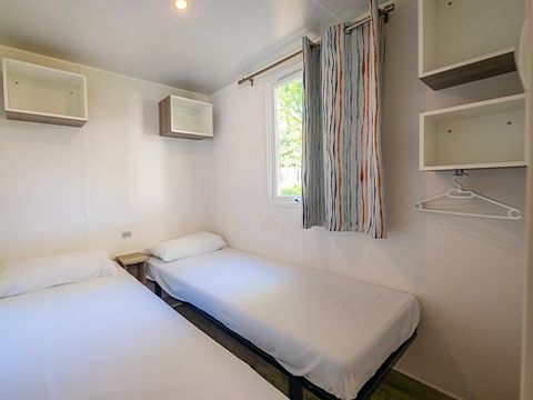 MOBILHOME 6 personnes - Comfort XL | 3 Ch. | 6 Pers. | Terrasse surélevée | Clim.