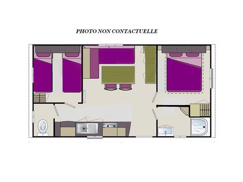MOBILHOME 4 personnes - CHARME