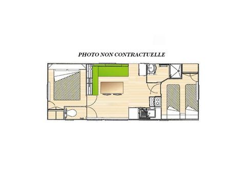 MOBILHOME 4 personnes - STANDARD
