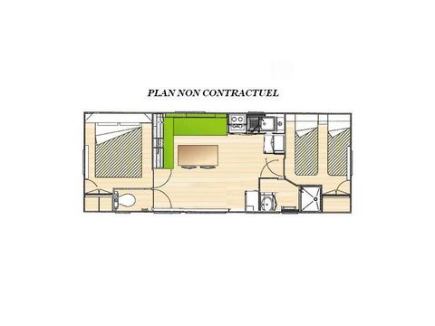 MOBILHOME 4 personnes - ECO MOBILHOME 4 personnes - ECO