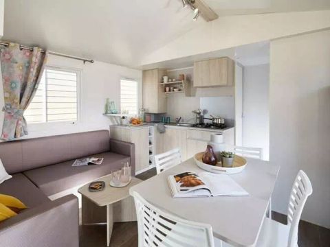 MOBILHOME 8 personnes - Mobil home Premium Climatisé 4 pièces 6/8 personnes