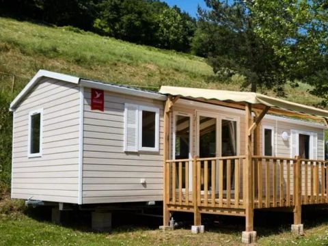 MOBILHOME 8 personnes - Mobil home Premium Climatisé 4 pièces 6/8 personnes