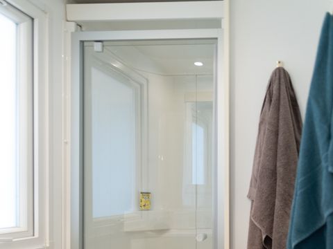 Mobilhome 6 personnes - ECO Mobil home 3ch. MAGDALENA (+ de 10 ans) 29m² + Terrasse semi-couverte 6 pers