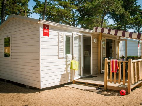 MOBILHOME 4 personnes - ECO Mobil home 2ch. CORDOVA (2015) 27m² + Terrasse semi-couverte 4/6 pers