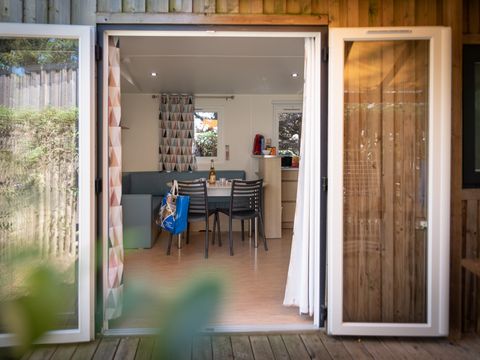 MOBILHOME 8 personnes - CONFORT Mobil home 3ch. EMBRUNS (2017) 30m² + Terrasse semi couverte 6/8 pers